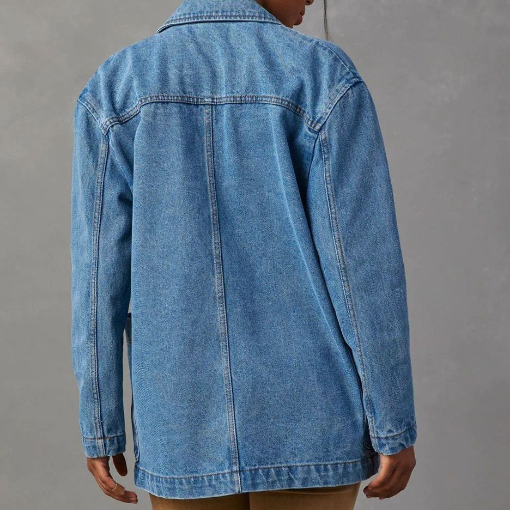 Veste en jean à poches | Style urbain décontracté