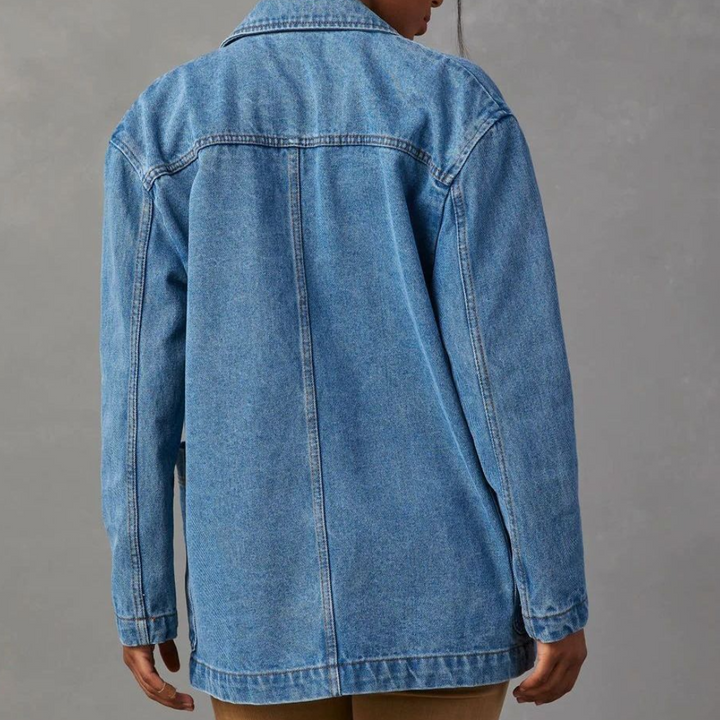 Veste en jean à poches | Style urbain décontracté