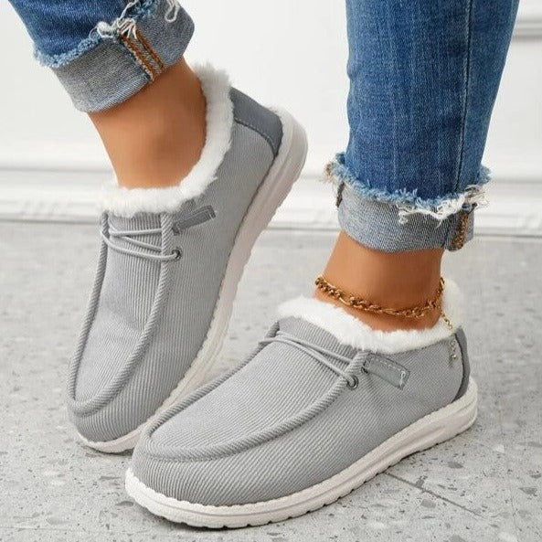 Chaussures slip-on | Confort douillet d’hiver