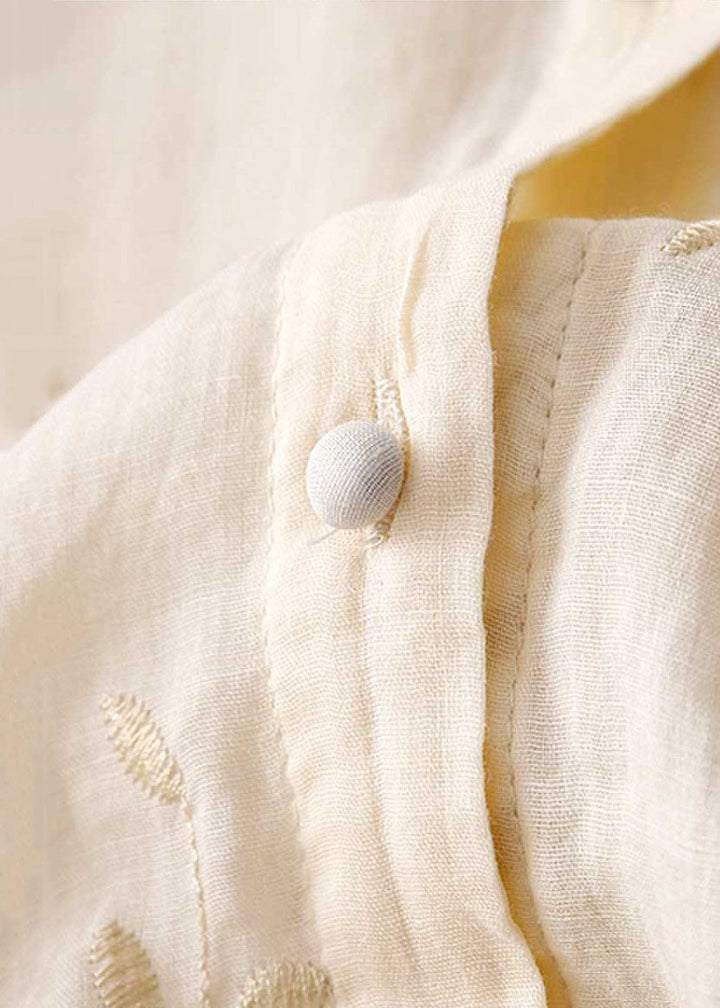Blouse brodée légère | Élégance raffinée pour le printemps
