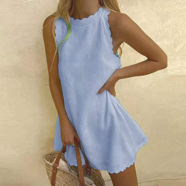 Robe sans manches | Parfaite pour l’été élégant