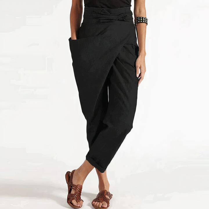 Pantalon asymétrique | Style original et décontracté