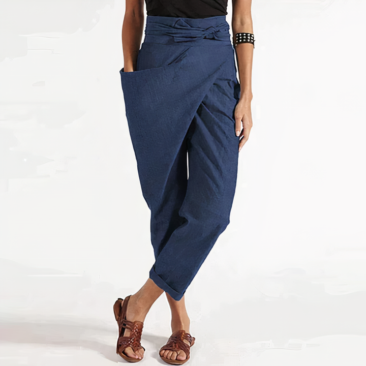 Pantalon asymétrique | Style original et décontracté