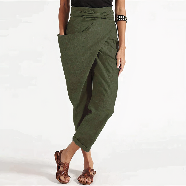 Pantalon asymétrique | Style original et décontracté
