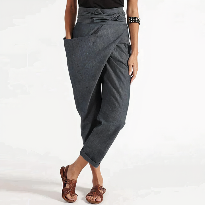 Pantalon asymétrique | Style original et décontracté