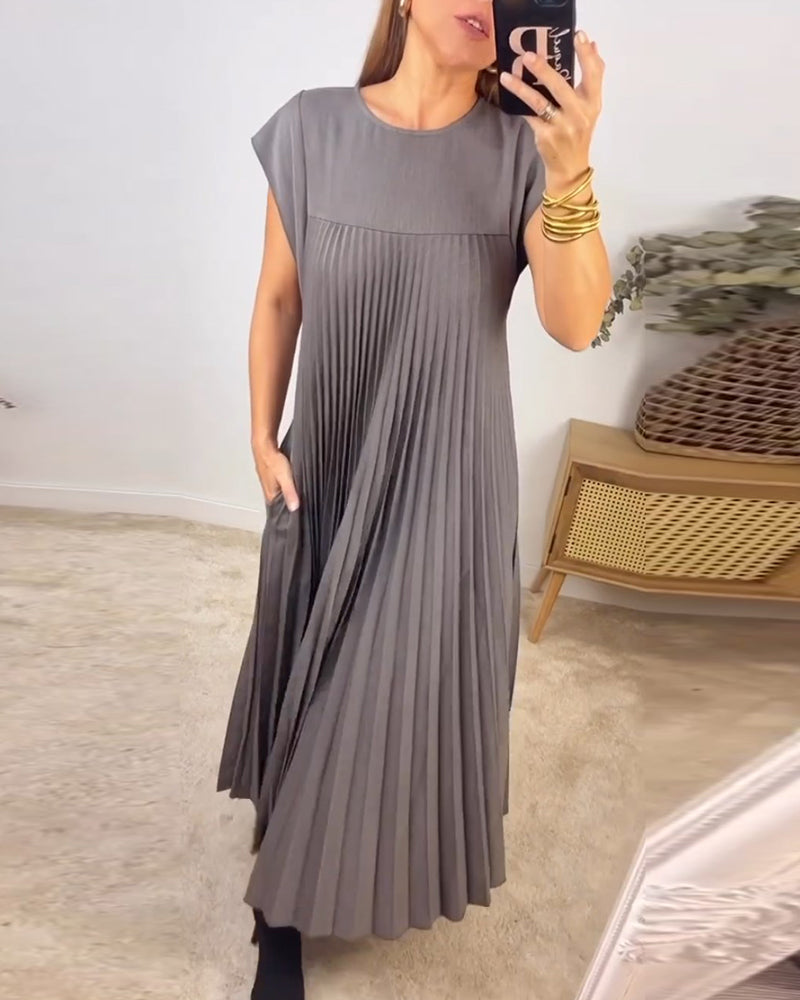 Robe plissée | Élégance fluide pour l'été