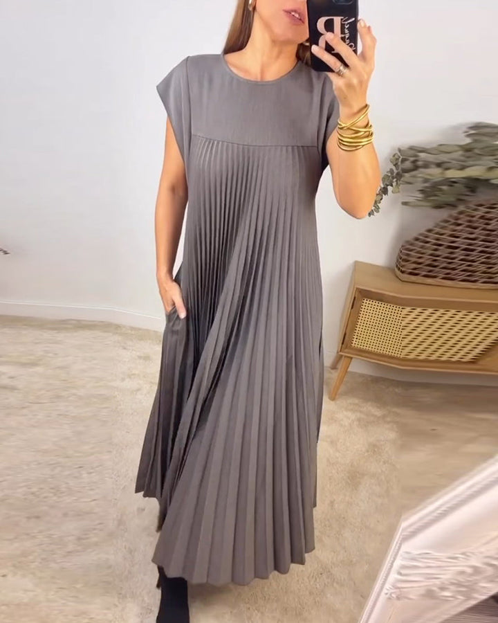 Robe plissée | Élégance fluide pour l'été