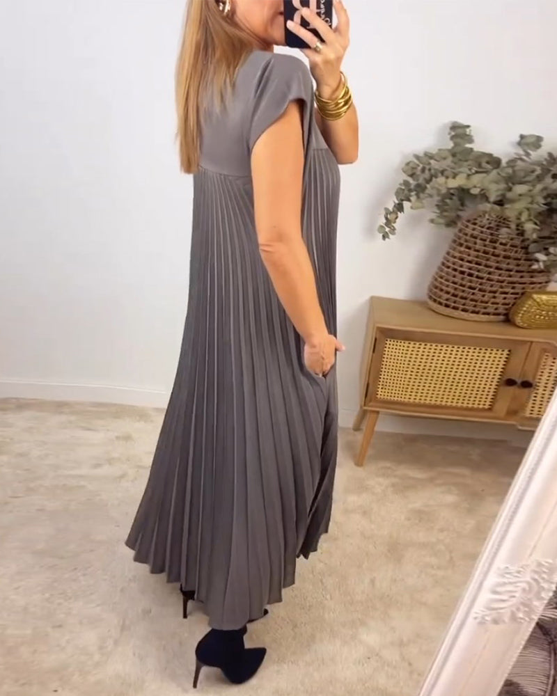 Robe plissée | Élégance fluide pour l'été