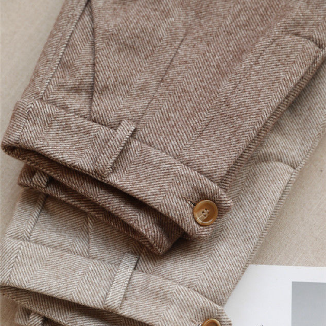 Pantalon taille haute | Élégance quotidienne