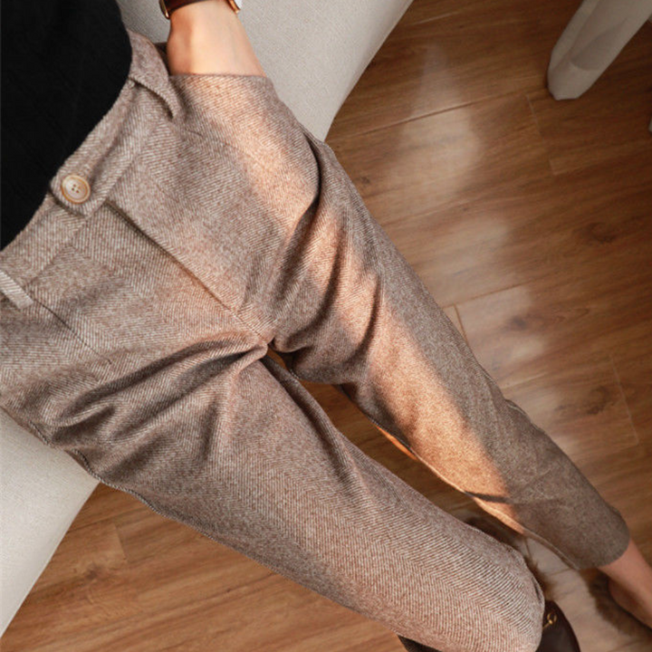 Pantalon taille haute | Élégance quotidienne