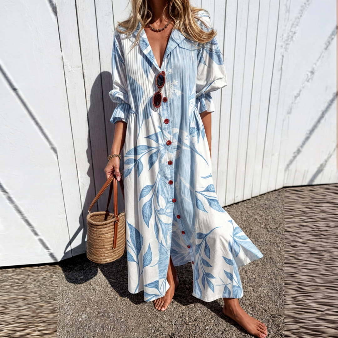 Robe bohème fleurie | Parfaite pour l’été