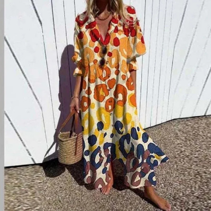Robe bohème fleurie | Parfaite pour l’été