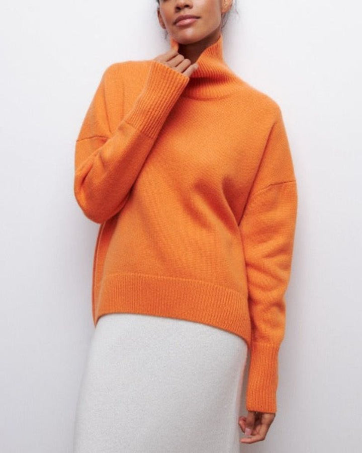 Pull col roulé ample | Élégance cocooning