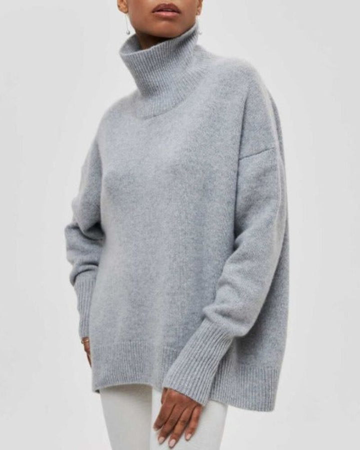 Pull col roulé ample | Élégance cocooning