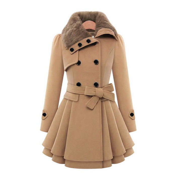 Manteau long élégant pour femme | Style chic hivernal