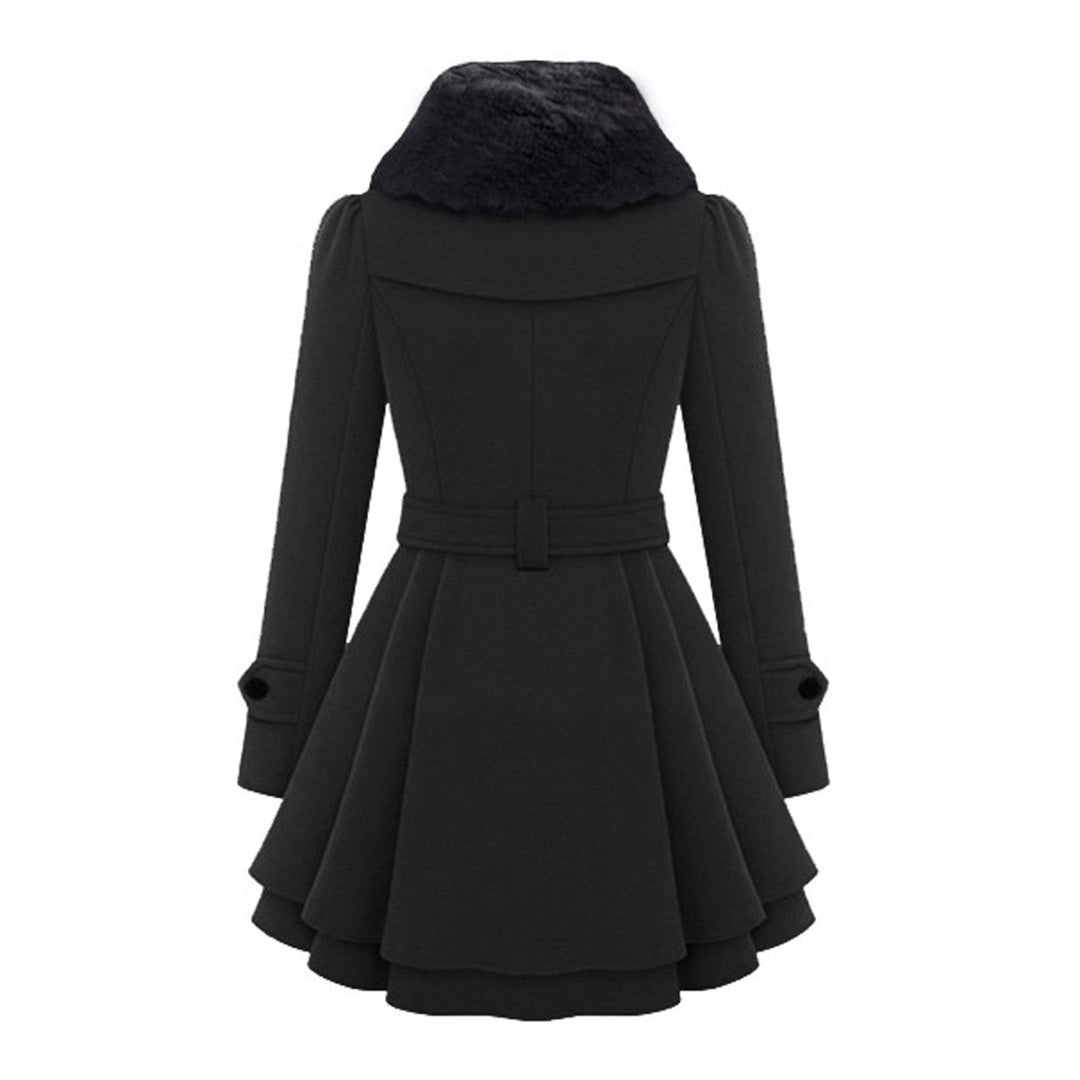 Manteau long élégant pour femme | Style chic hivernal