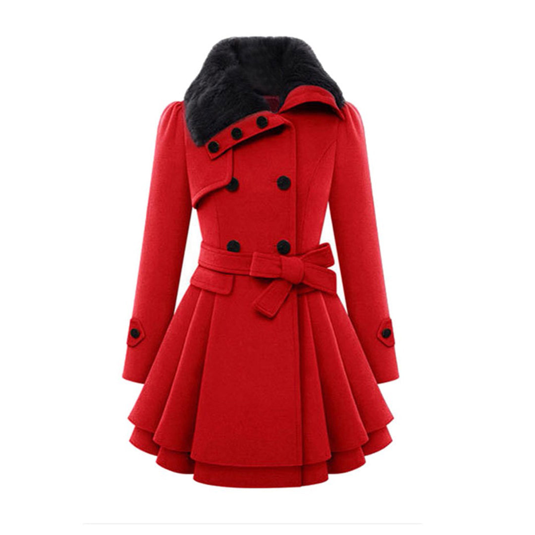 Manteau long élégant pour femme | Style chic hivernal