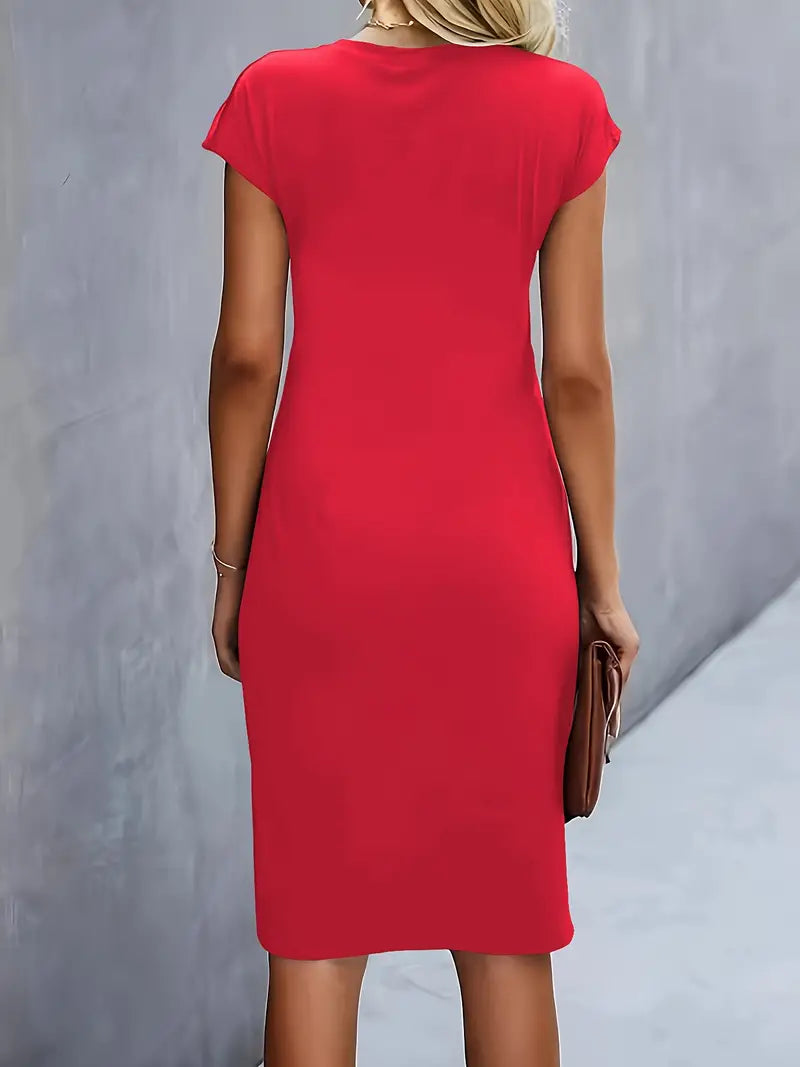 Robe midi cintrée | Élégance intemporelle