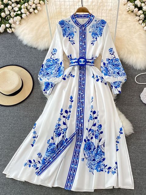 Robe longue à fleurs | Élégance estivale
