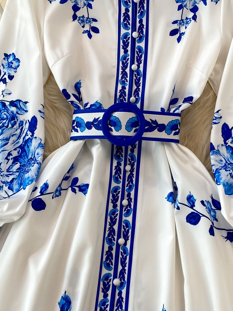 Robe longue à fleurs | Élégance estivale