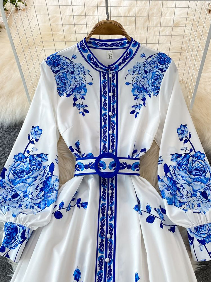 Robe longue à fleurs | Élégance estivale