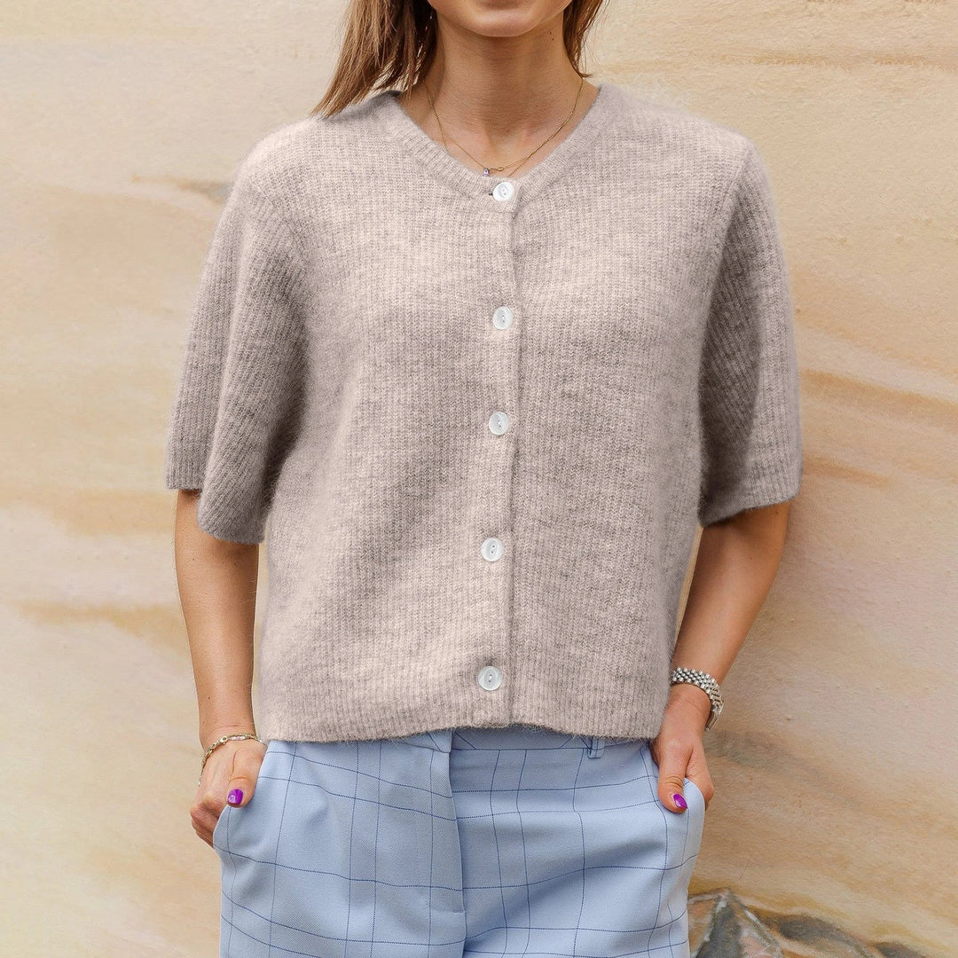 Gilet court doux | Chic décontracté pour toutes saisons
