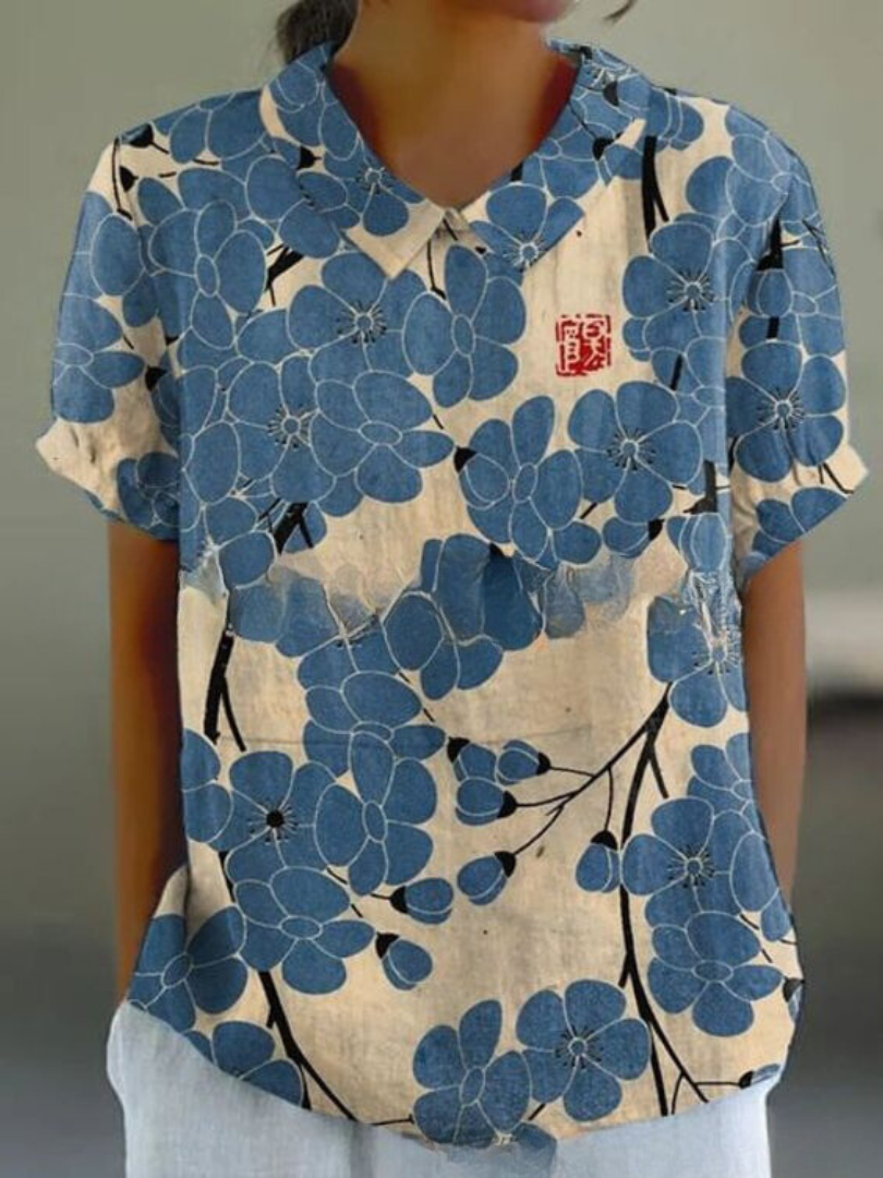 Blouse vintage femme | Style décontracté chic