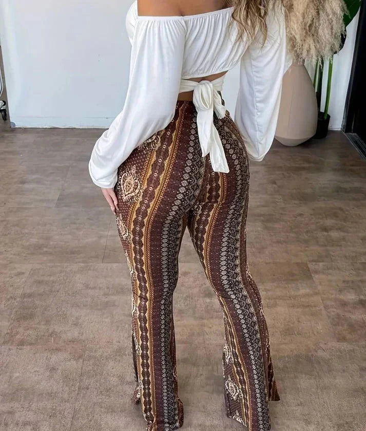 Pantalon imprimé bohème | Style original au quotidien