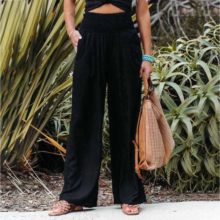 Pantalon large femme | Léger et confortable pour l’été