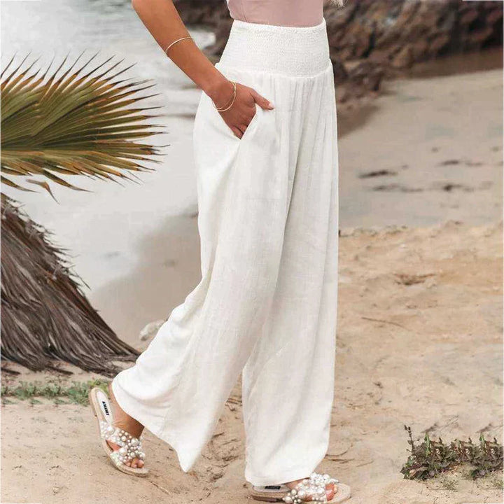 Pantalon large femme | Léger et confortable pour l’été