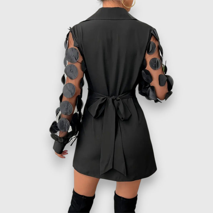 Robe chemise chic | Élégance sculptée pour vos soirées