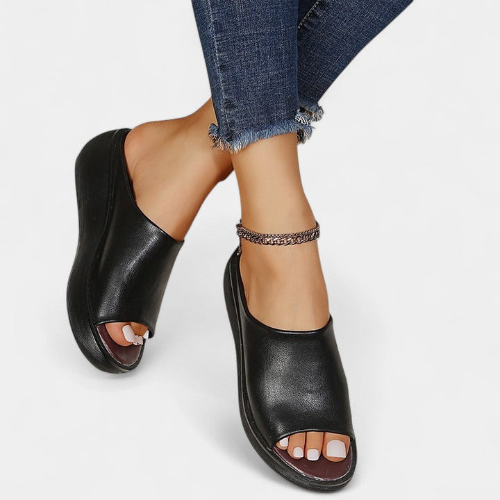 Mules ouvertes | Confort quotidien