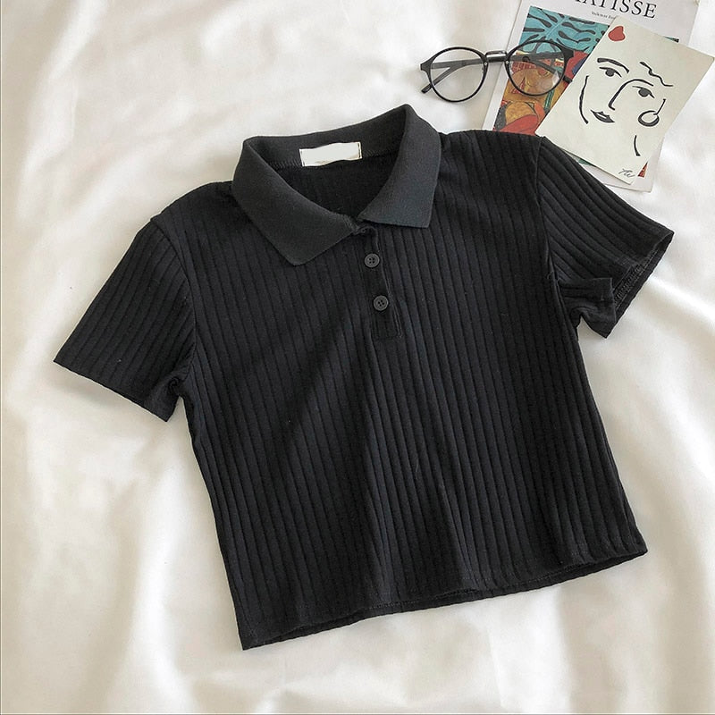 Crop top côtelé | Style estival moderne