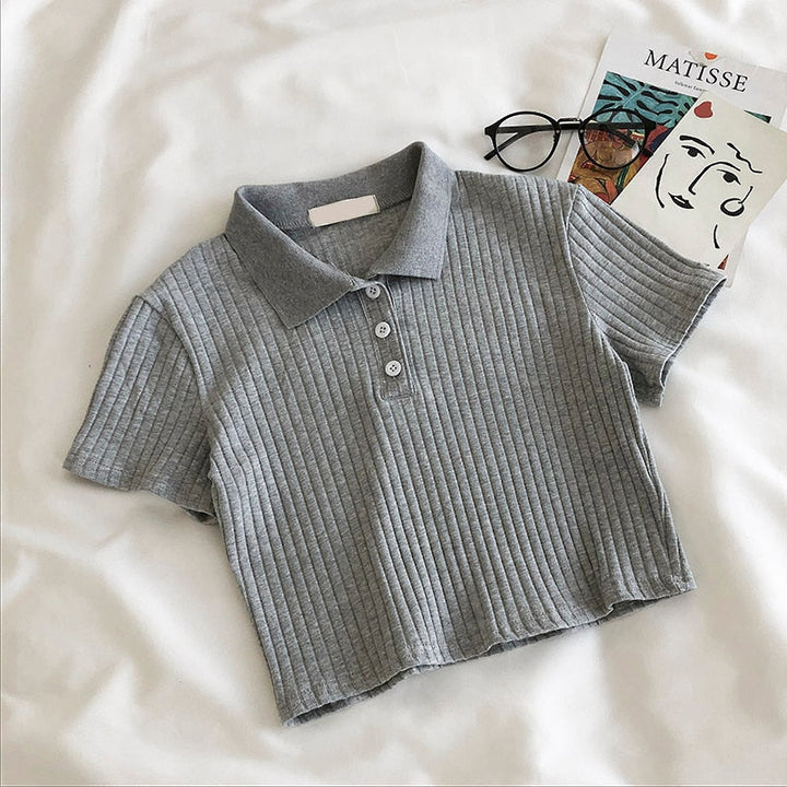 Crop top côtelé | Style estival moderne