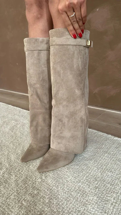 Bottes hautes élégantes | Pour un look structuré et moderne
