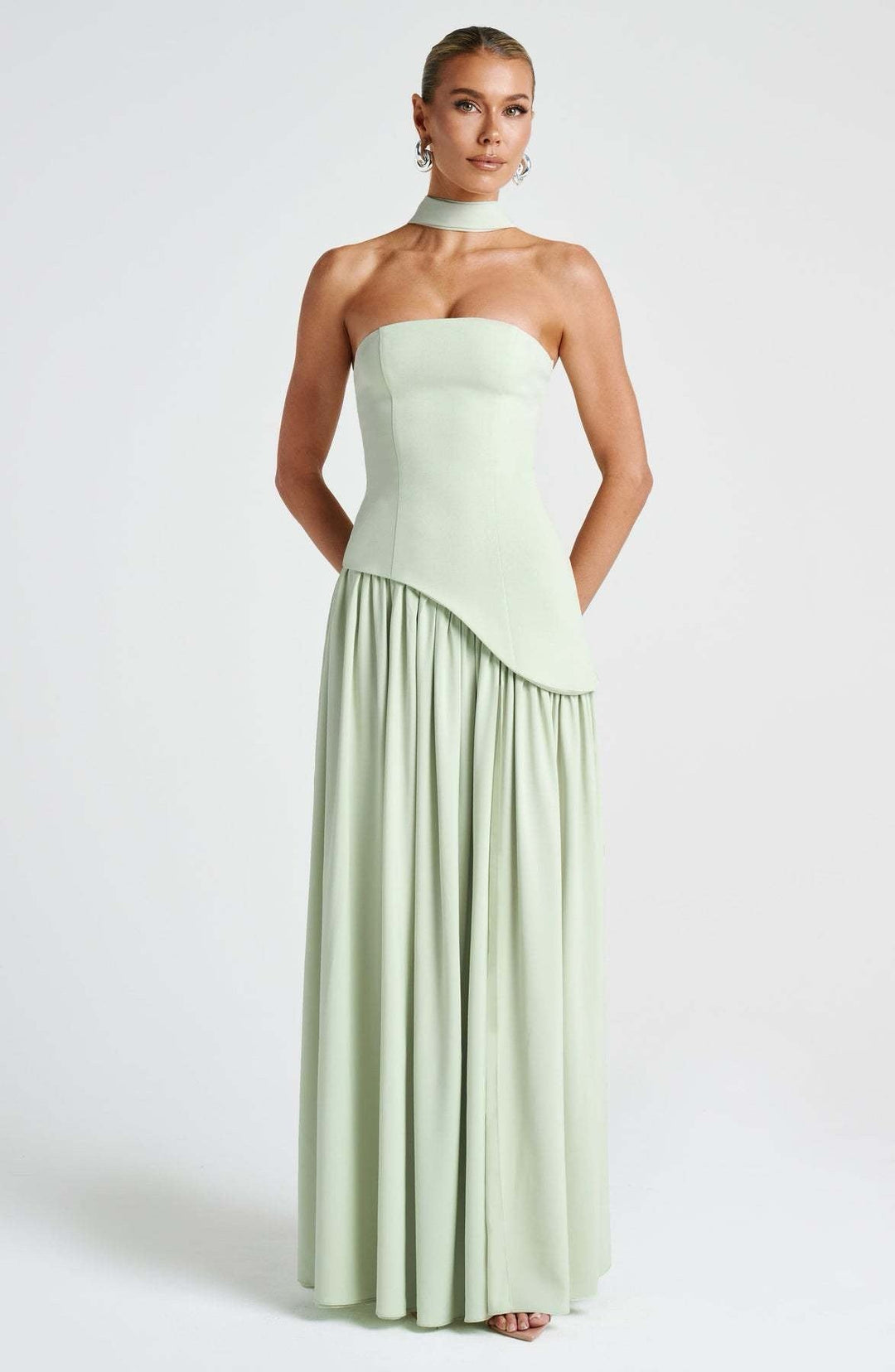 Robe longue élégante femme | Maxi fendue pour soirée