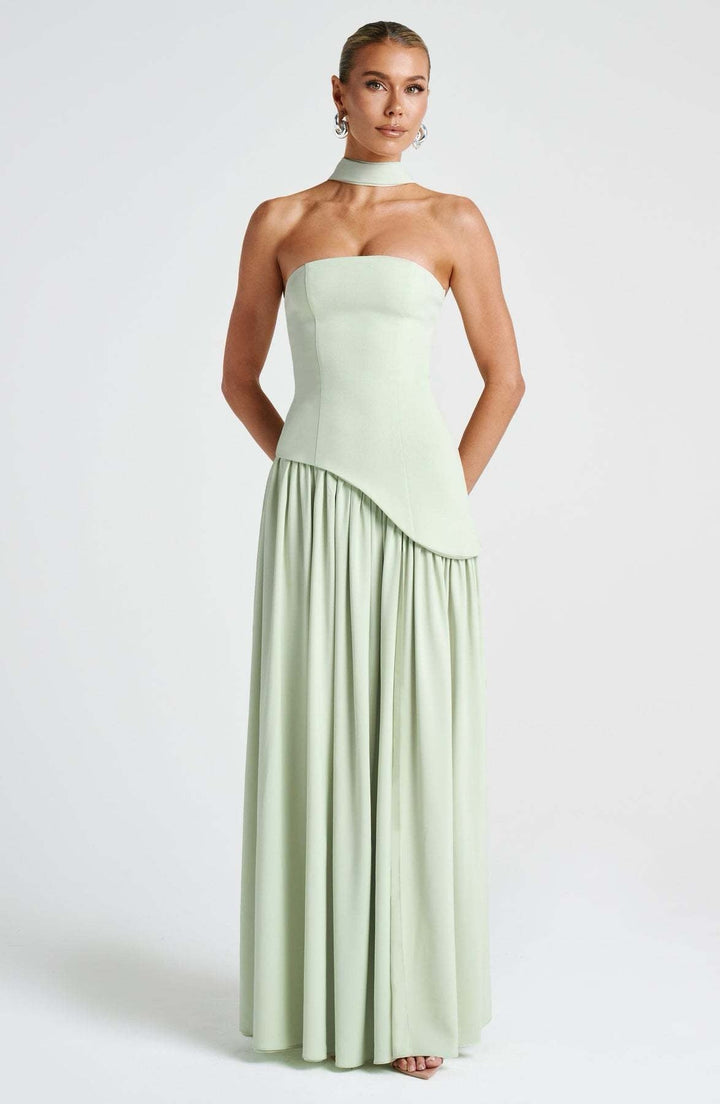 Robe longue élégante femme | Maxi fendue pour soirée