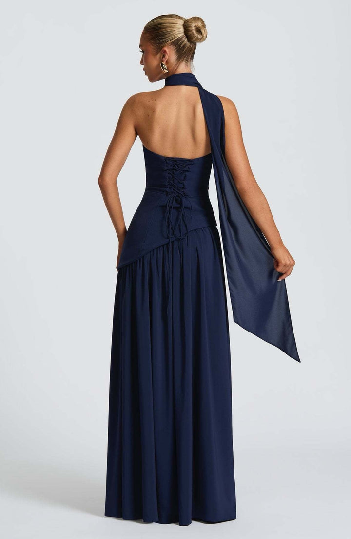 Robe longue élégante femme | Maxi fendue pour soirée