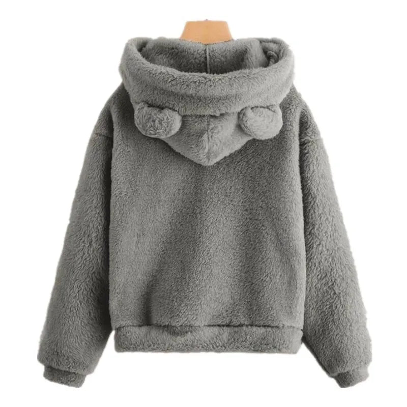 Sweat à capuche en peluche | Détente cocooning