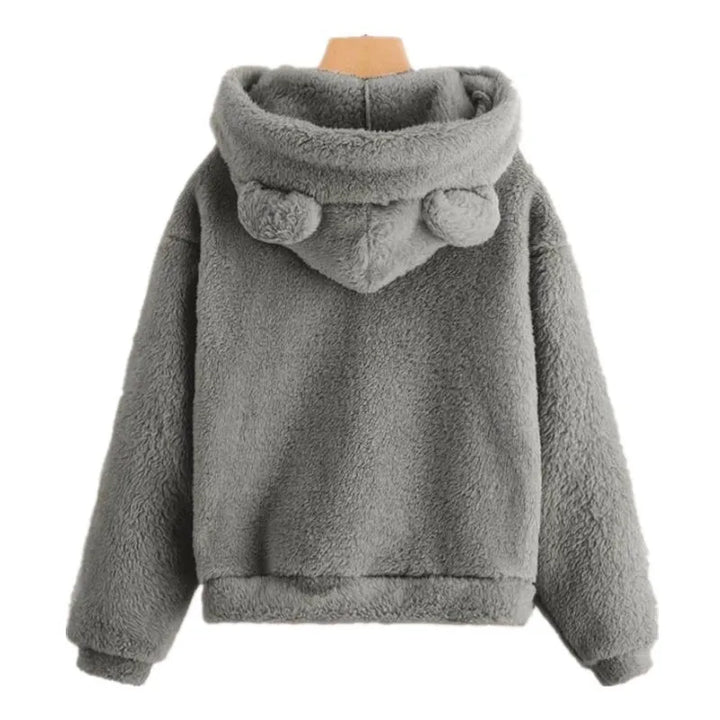 Sweat à capuche en peluche | Détente cocooning
