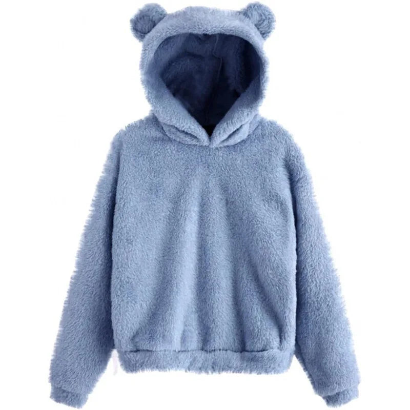 Sweat à capuche en peluche | Détente cocooning