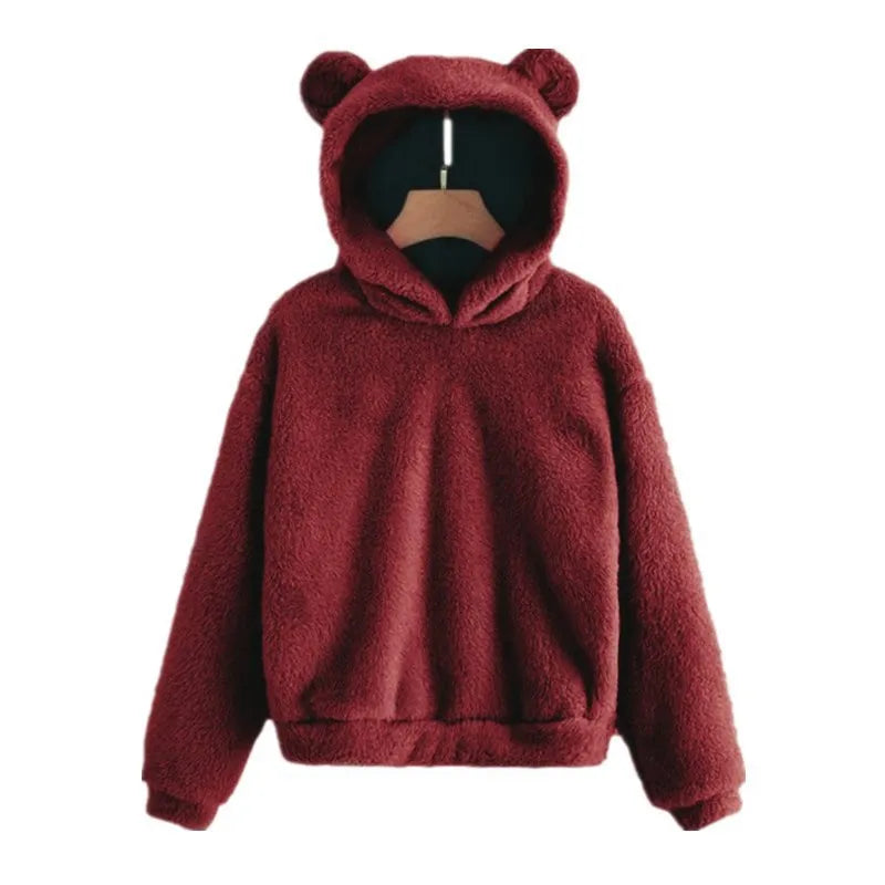 Sweat à capuche en peluche | Détente cocooning