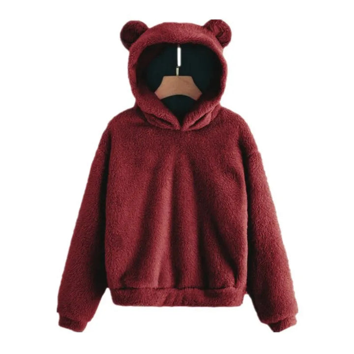 Sweat à capuche en peluche | Détente cocooning
