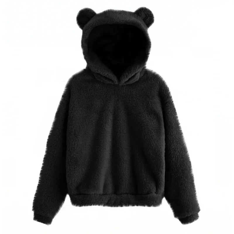 Sweat à capuche en peluche | Détente cocooning