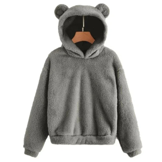 Sweat à capuche en peluche | Détente cocooning