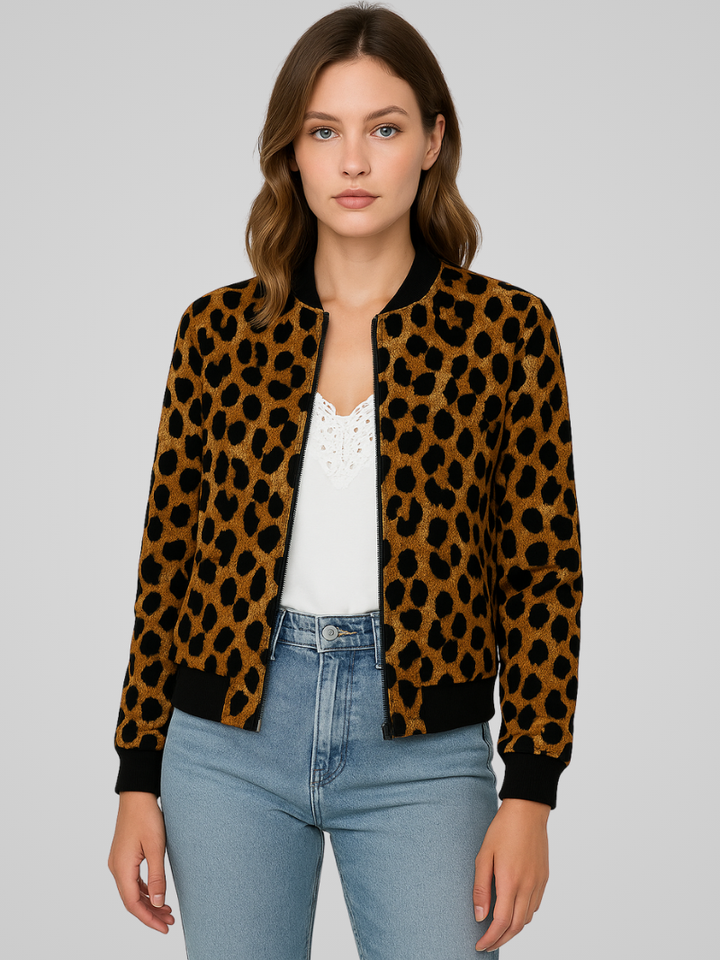 Veste Léopard | Style Audacieux et Urbain