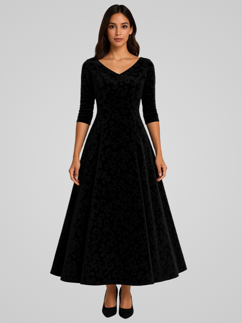 Robe Élégante Longue | Parfaite pour les occasions spéciales