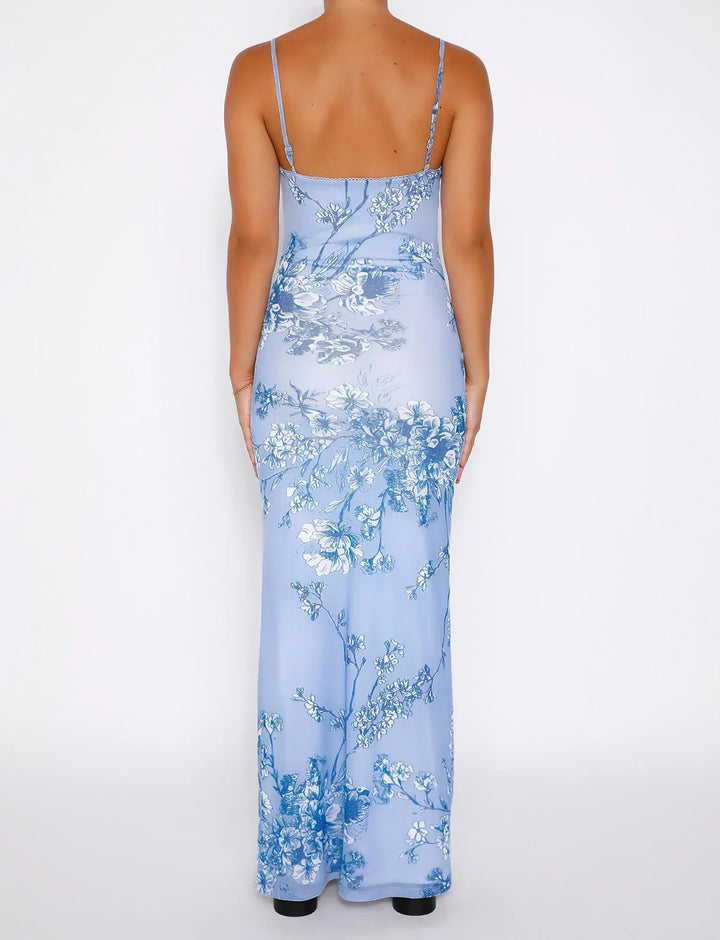 Robe longue florale | Élégante pour l’été