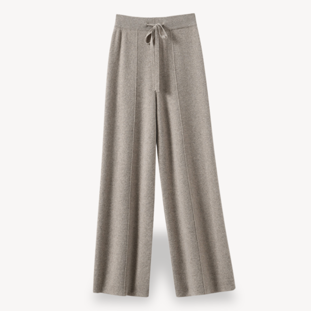 Pantalon Large Taille Haute | Confort Élégant