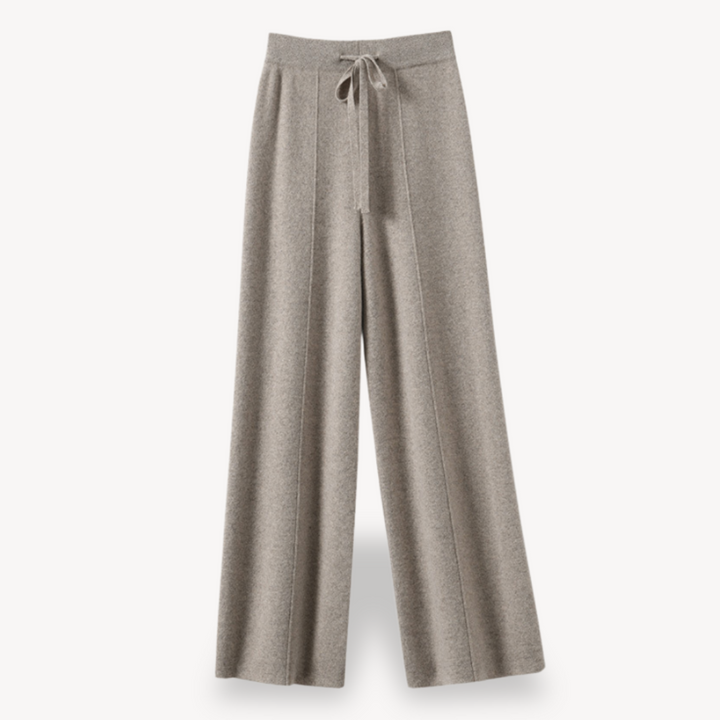 Pantalon Large Taille Haute | Confort Élégant